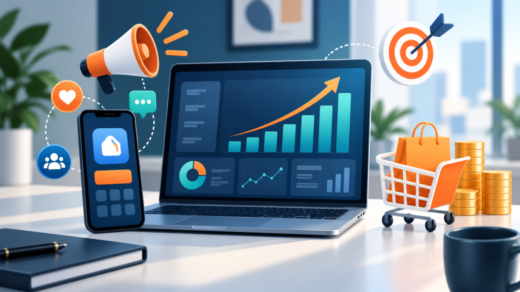 تصویر مرتبط با اپلیکیشن مارکتینگ چیست و چه کاربردی برای افزایش فروش دارد؟