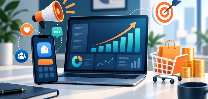 تصویر اپلیکیشن مارکتینگ چیست و چه کاربردی برای افزایش فروش دارد؟