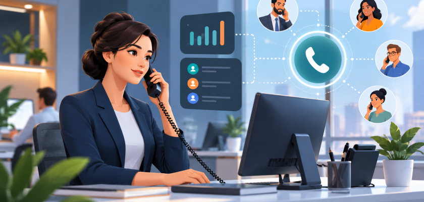 استفاده از سیستم تلفن گویا