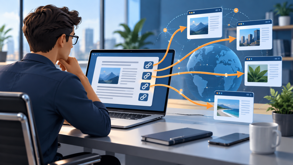 تصویر مرتبط با معرفی انواع outbound link