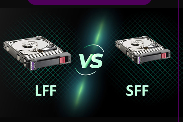 تفاوت هارد های LFF و SFF چیست؟